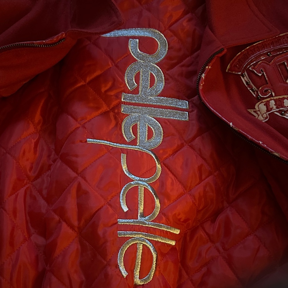 Pelle Pelle Red Bomber Jacket